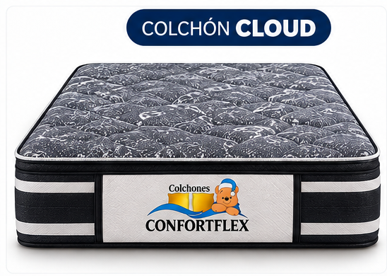 Colchón Cloud — Confortflex