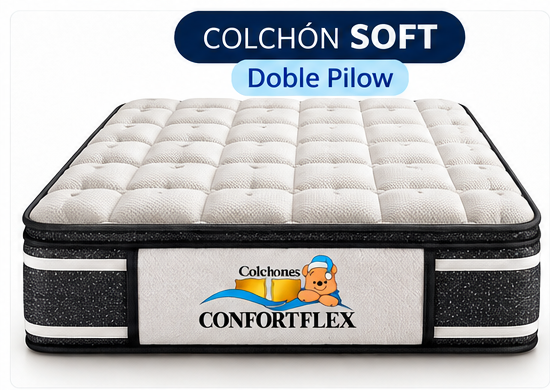 Colchón Soft Doble Pilow — Confortflex