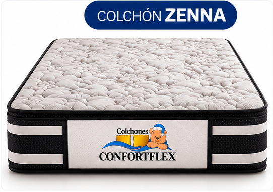 Colchón Zenna — Confortflex