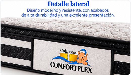 Colchón Zenna — Confortflex