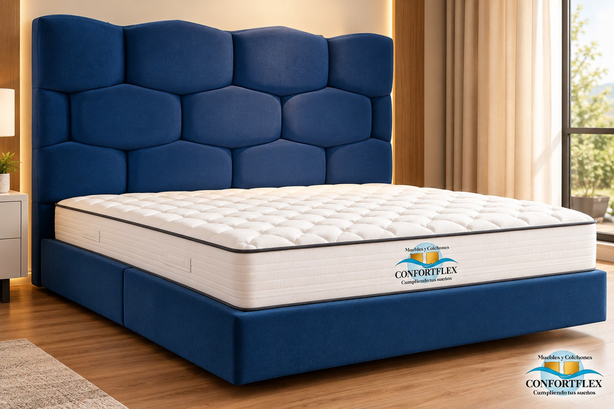 Cama Modelo Brisa — Colección Confort