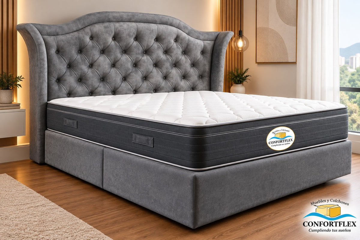 Cama Modelo Condesa — Colección Confort
