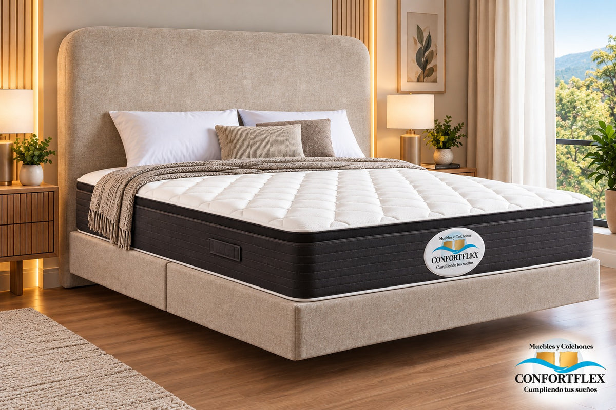 Cama Modelo Darma — Colección Confort