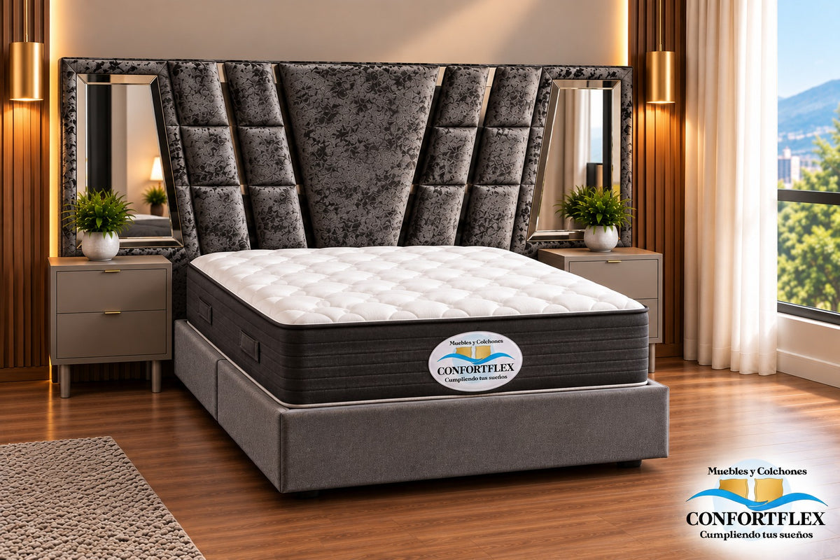 Cama Modelo Elegant — Colección Confort