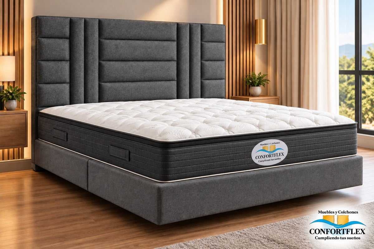 Cama Modelo Imperial — Colección Confort