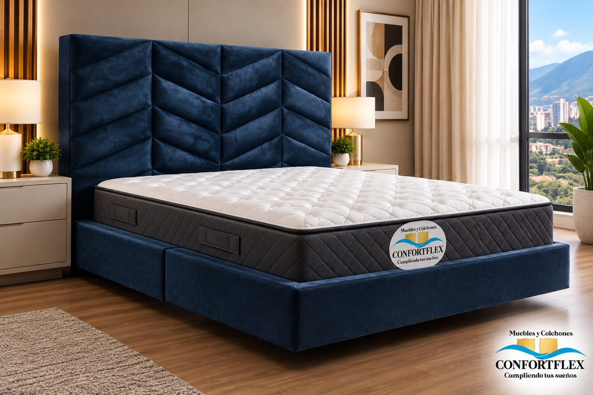 Cama Modelo Piscis — Colección Confort