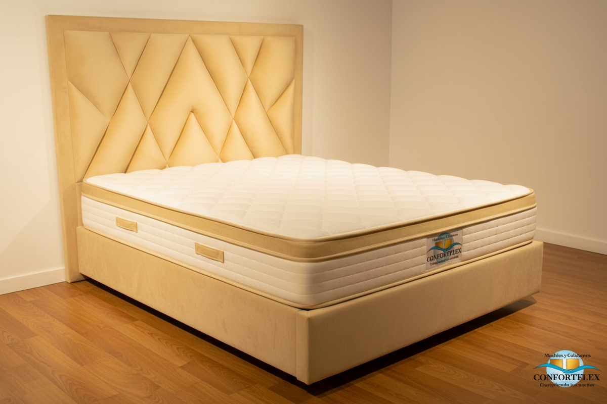 Cama Modelo Gold — Colección Confort
